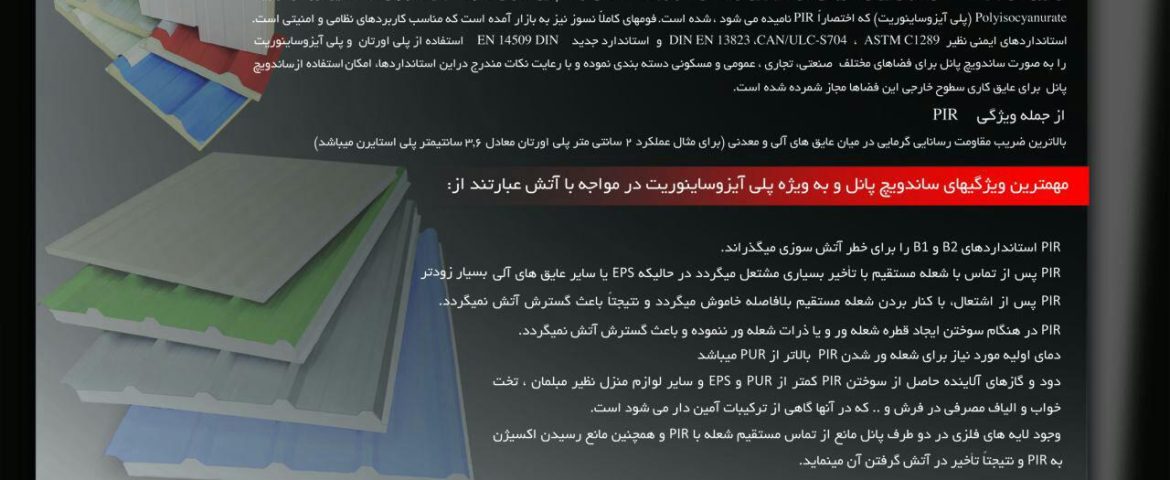 ساندویچ پانل PIR
