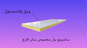ساندویچ پانل سالن قارچ